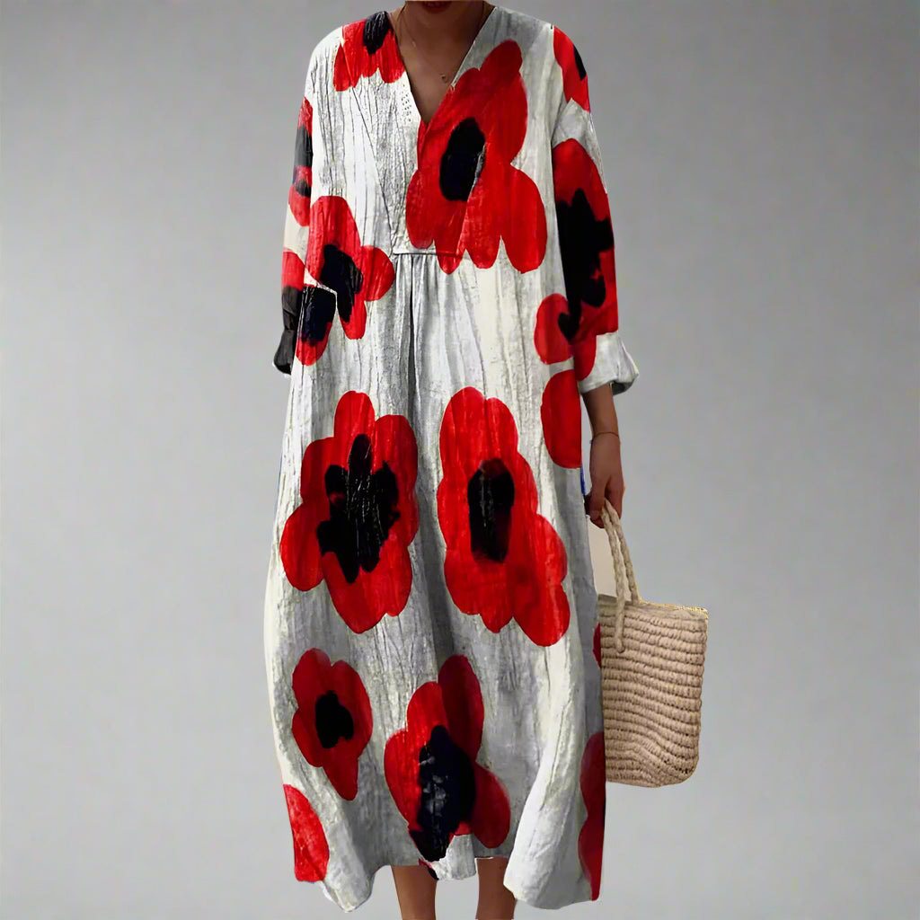 Marla | Elegant Geometric Dress