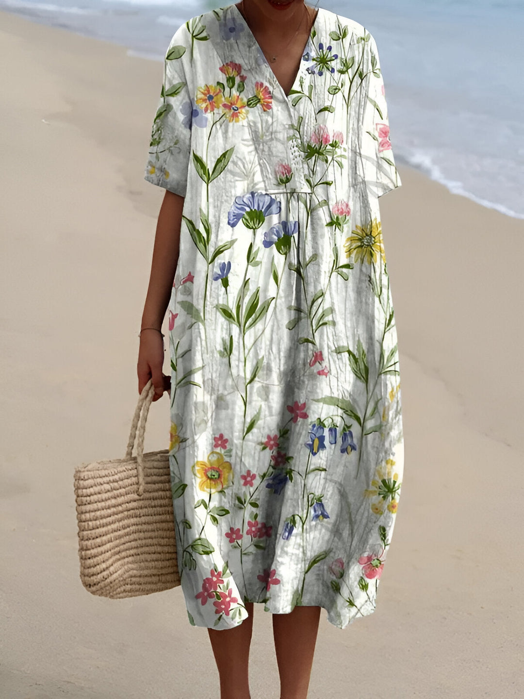 Charmante | Summer Breeze Printed Dress