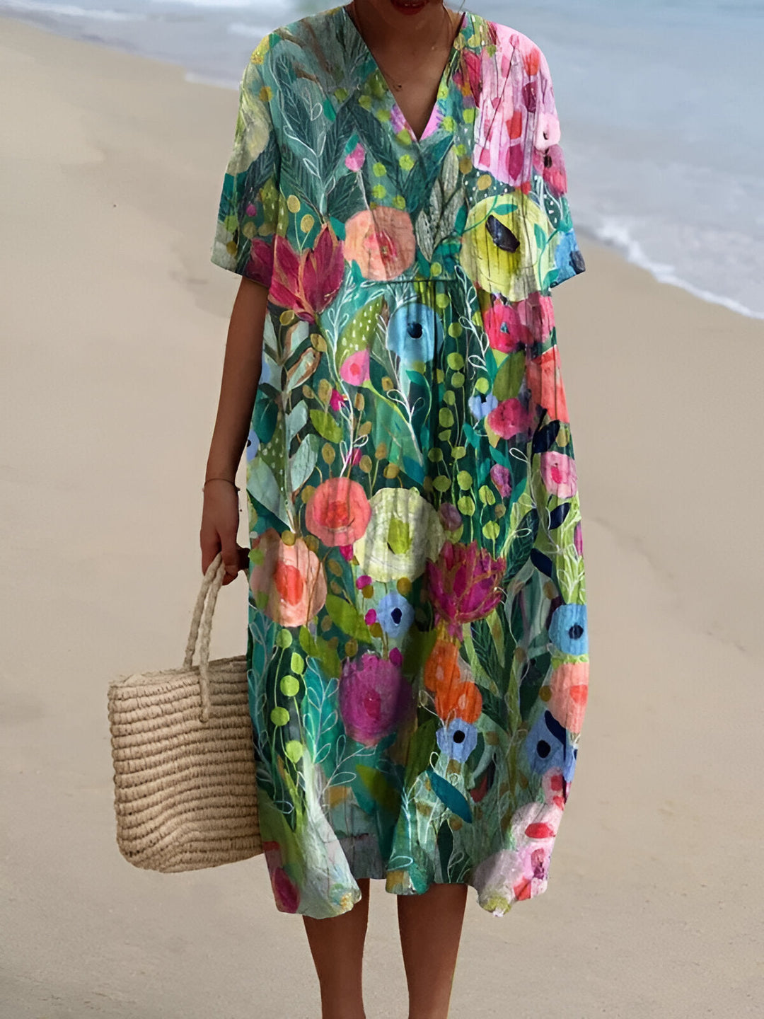 Arelle | Printed Summer Breeze Robe