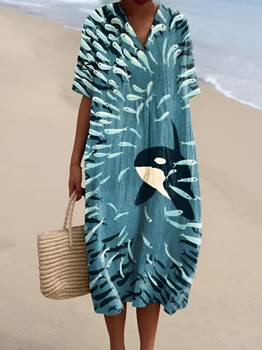 Beau | Summer Breeze Printed Dress