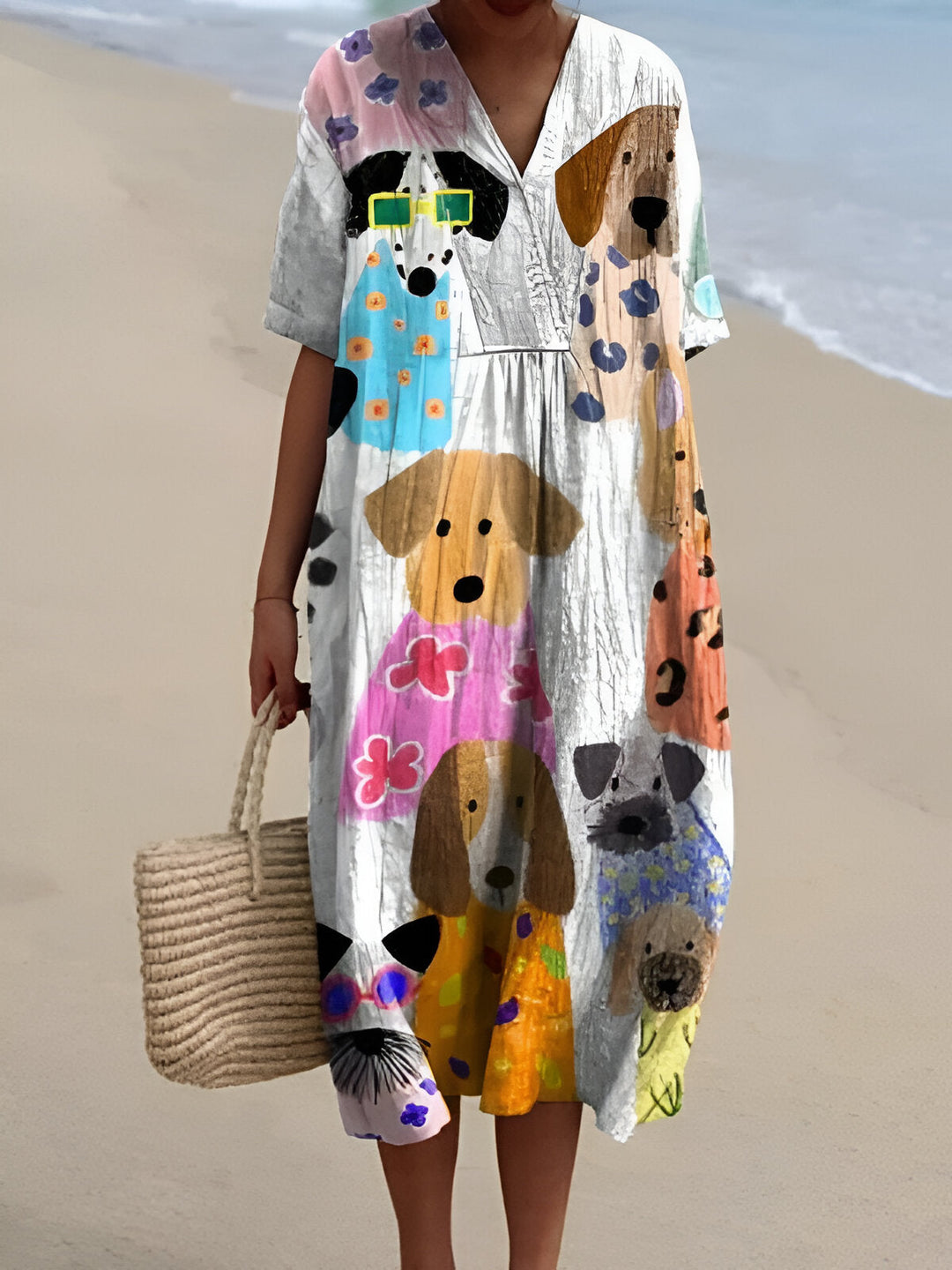 Roberta | Summer Breeze Printed Robe