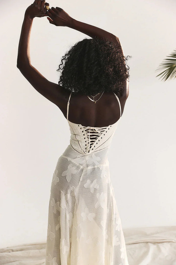 Rosea Corset Maxi Dress