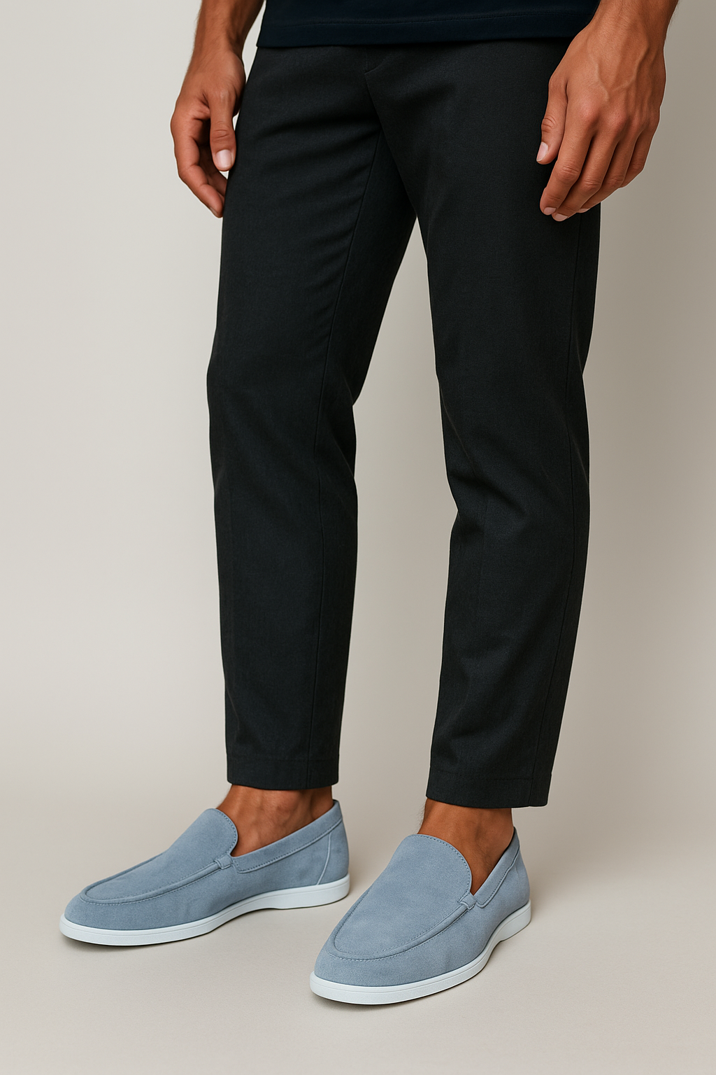 Elegant suede shoes for men