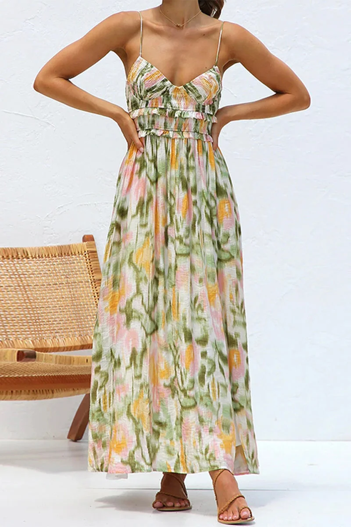 Rosea Walk Dress with Prints