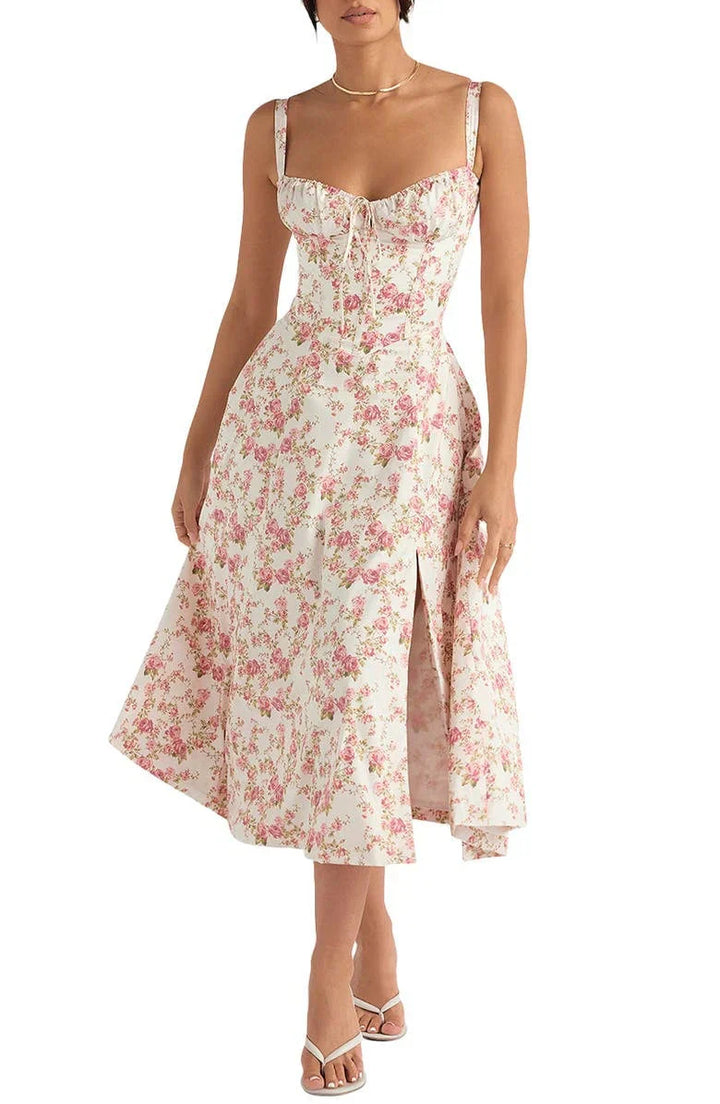 Rosea Sleeveless Midi Dress