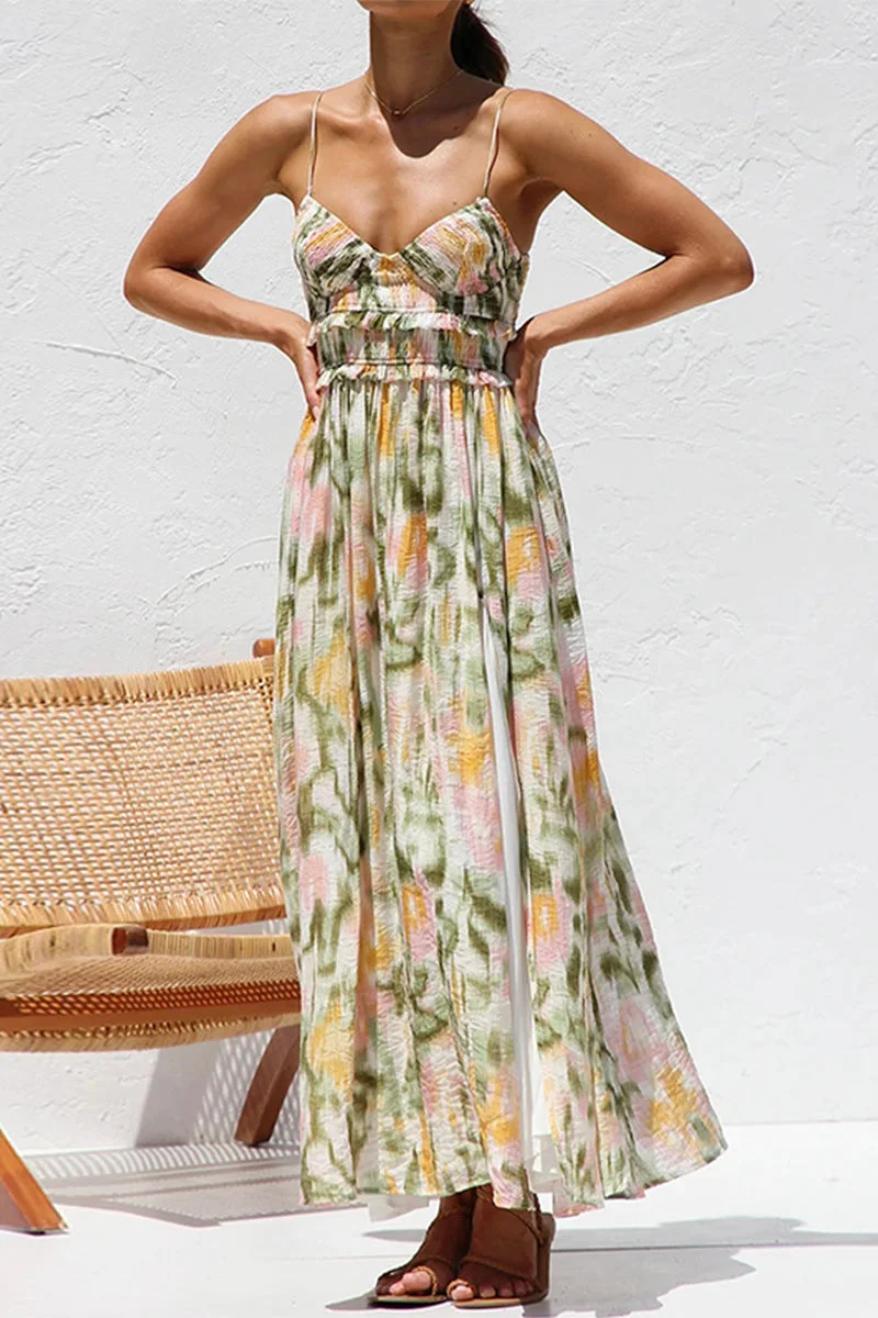 Rosea Walk Dress with Prints
