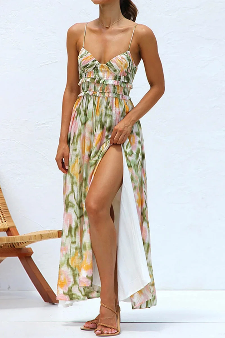 Rosea Walk Dress with Prints