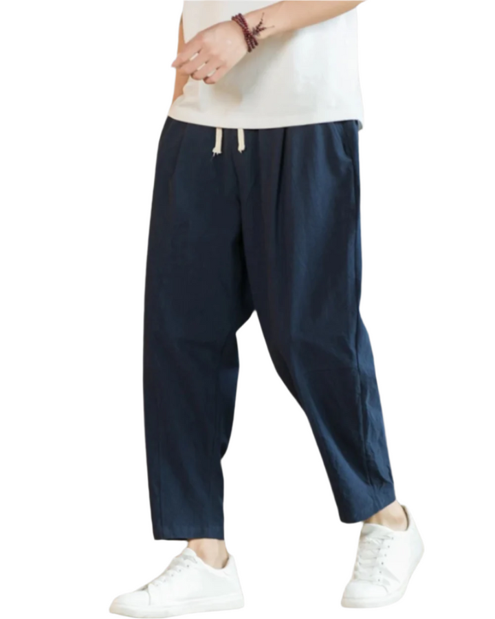 Rome cotton trousers