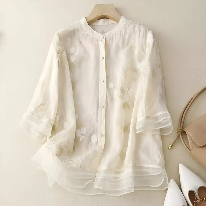 Madeline | Lightweight cotton blouse