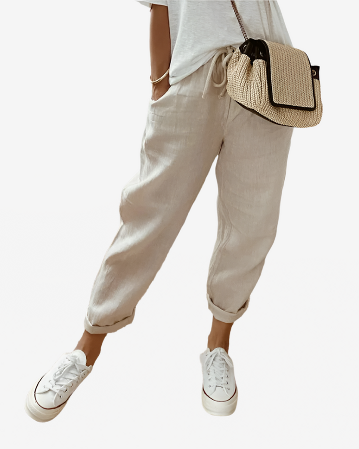 Lena | Corduroy Casual Trousers