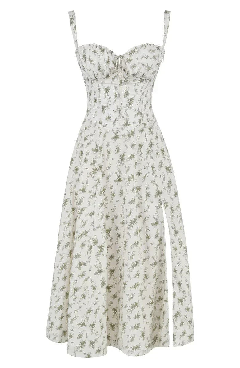 Rosea Sleeveless Midi Dress