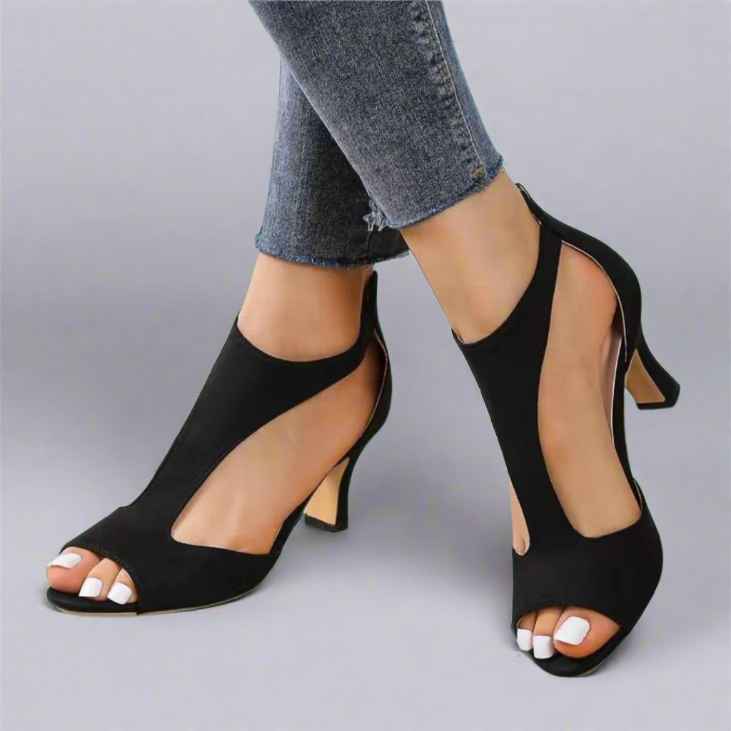 Marga |   Sandals with Chic Heel