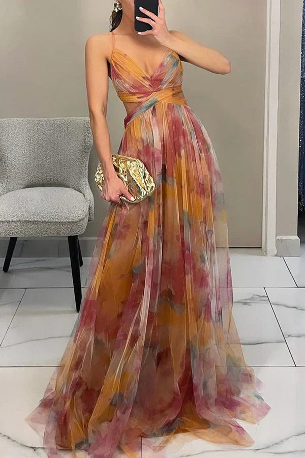 Rosea Romantic Flow Maxi Dress