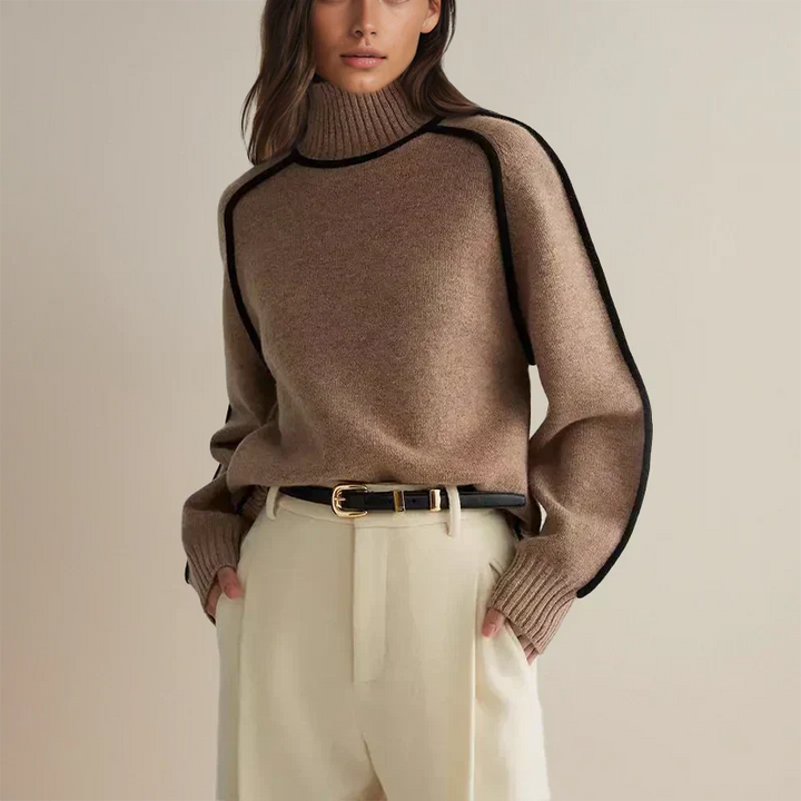 Amanda  | Stylish Turtleneck Sweater