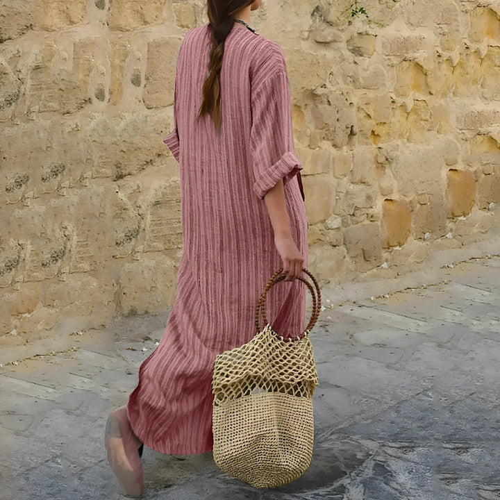 Odile   | Cotton and Linen Robe