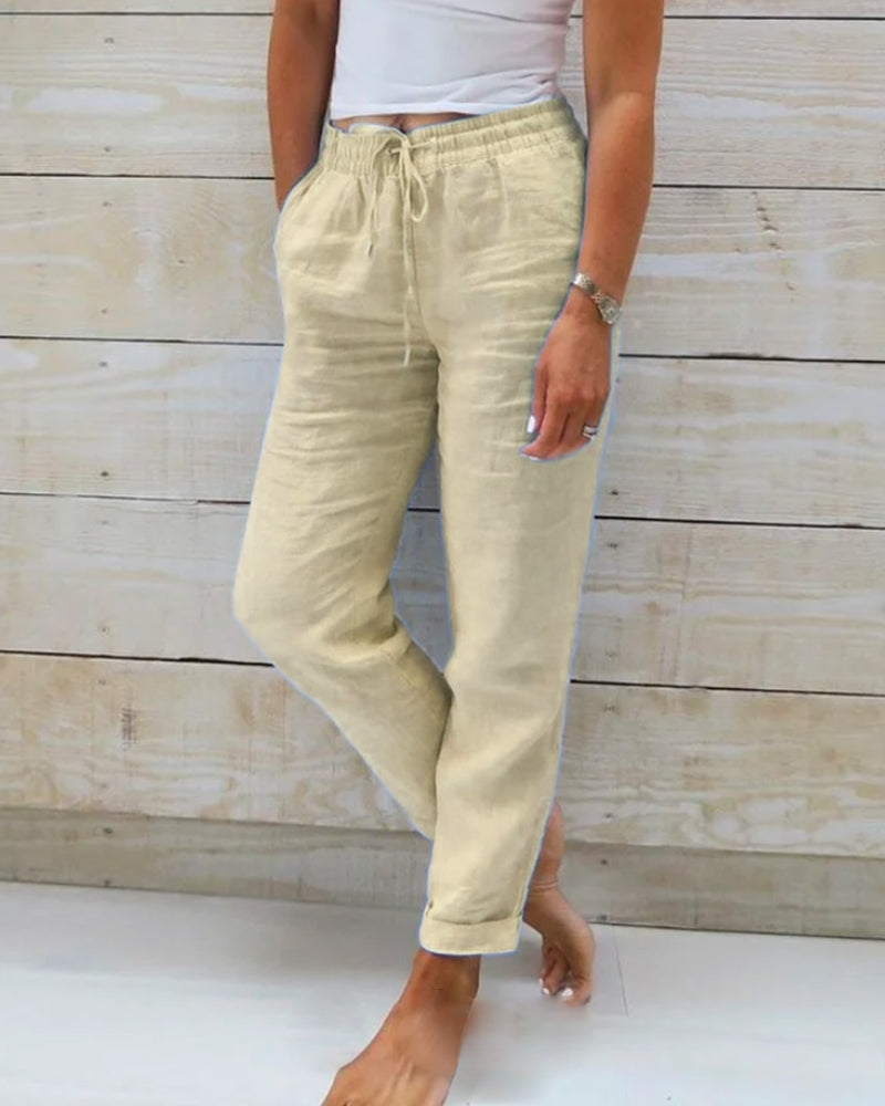 Lena | Comfortable linen pants