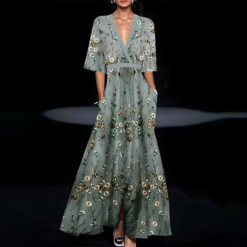 Olivia | Dress with floral print