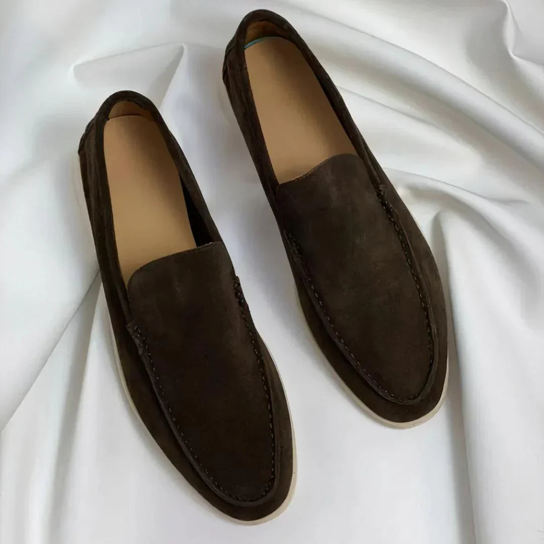 Elegant suede shoes for men