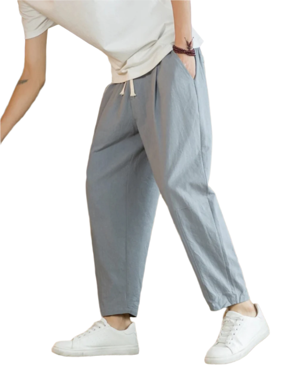 Rome cotton trousers