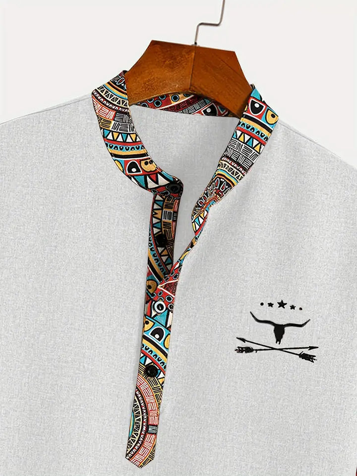 Angel | Elegant short-sleeved shirt