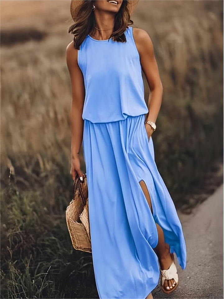 Zayna - Maxi Dress - Simple Modal Boho Dress in Various Colors