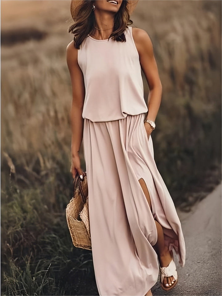 Zayna - Maxi Dress - Simple Modal Boho Dress in Various Colors