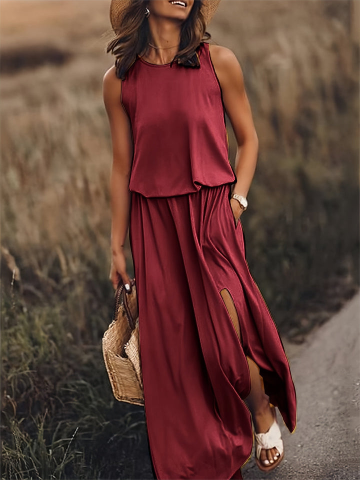 Zayna - Maxi Dress - Simple Modal Boho Dress in Various Colors
