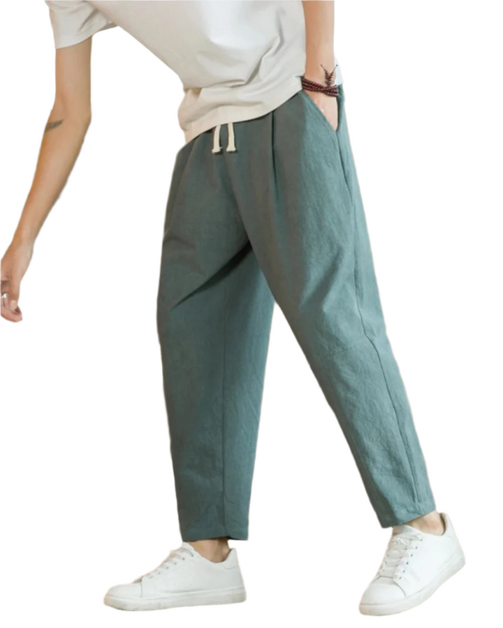 Rome cotton trousers