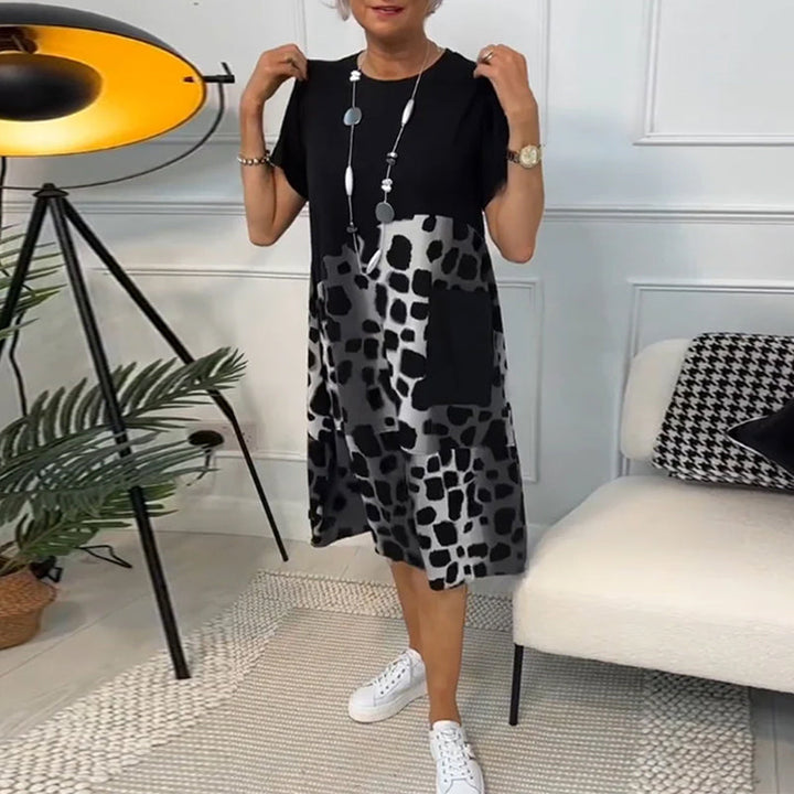 Lina | Breezy Summer Dress with Round Neck