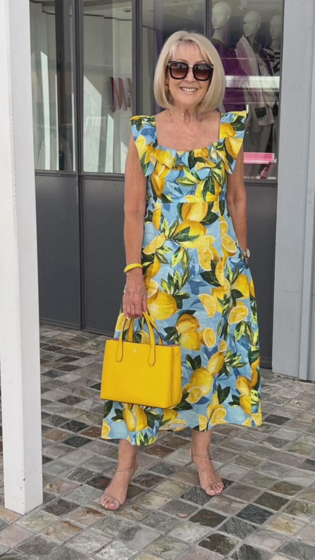 Sun and Lemon Dress 🍋