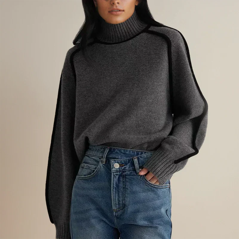 Amanda  | Stylish Turtleneck Sweater