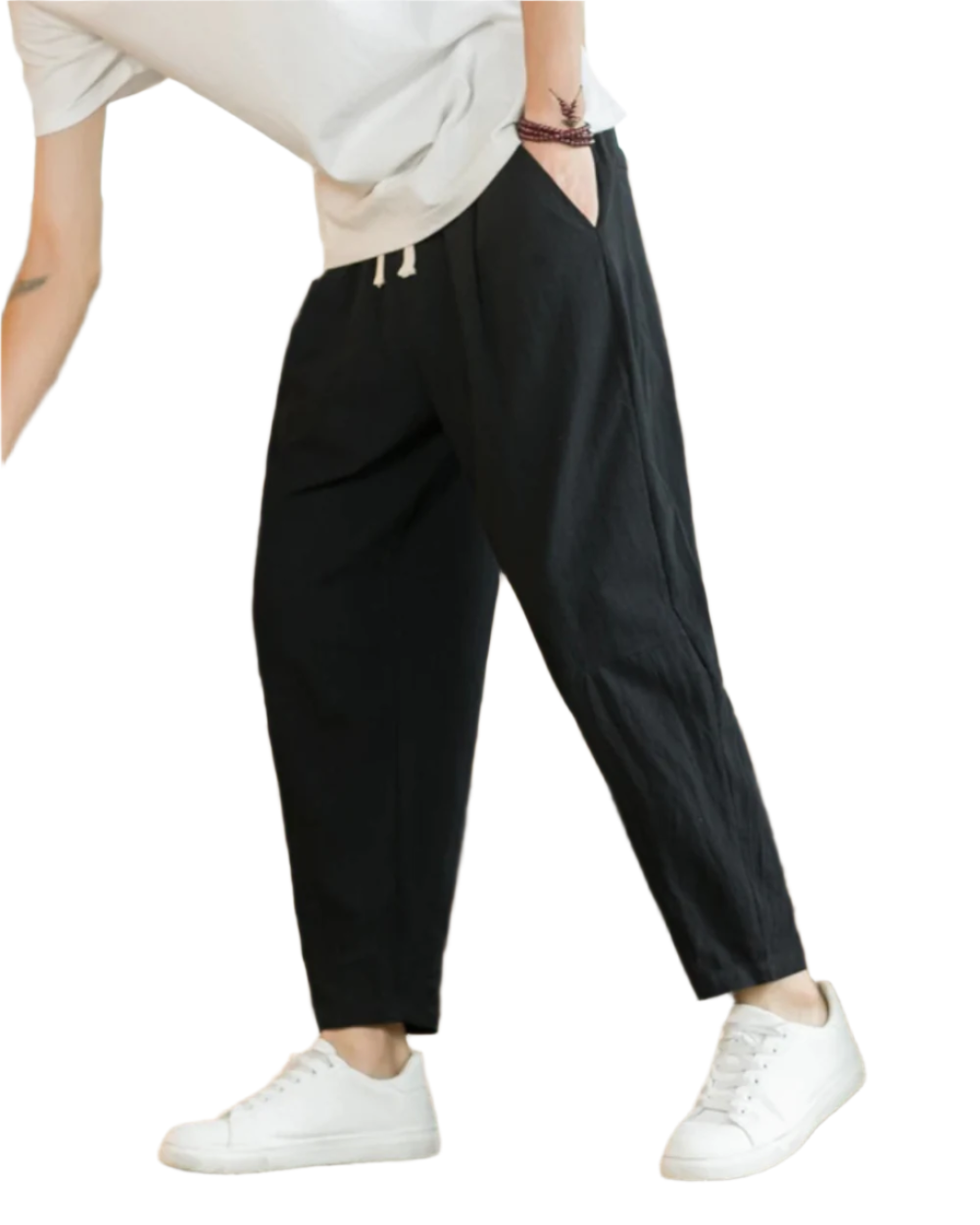 Rome cotton trousers