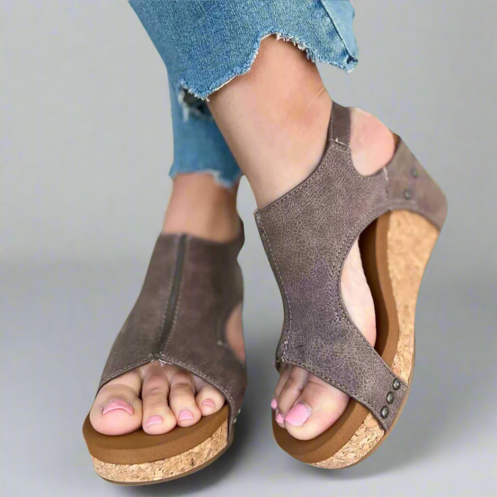 Mechthild |   Sandals Made of Premium Material