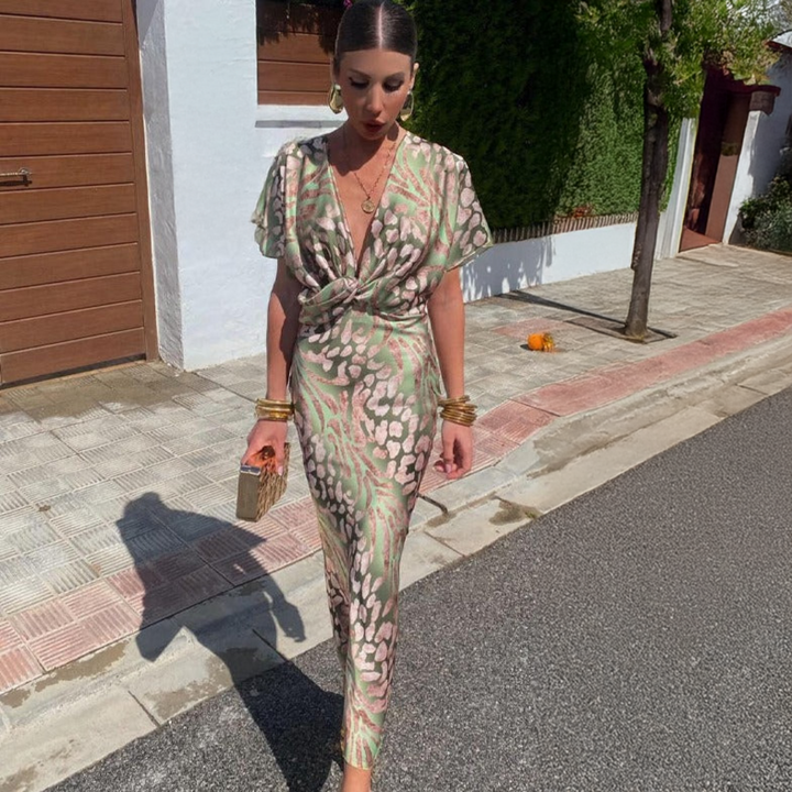 Ginevra | Elegant Dress with Draping