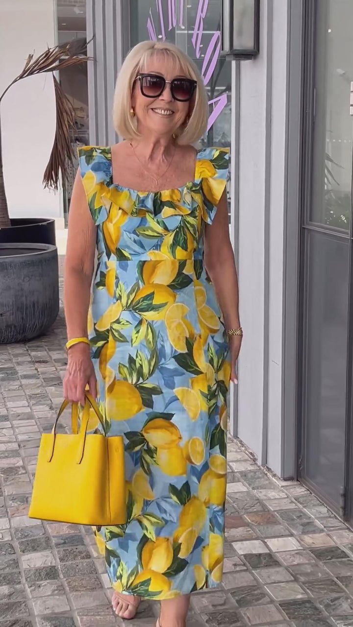 Sun and Lemon Dress 🍋
