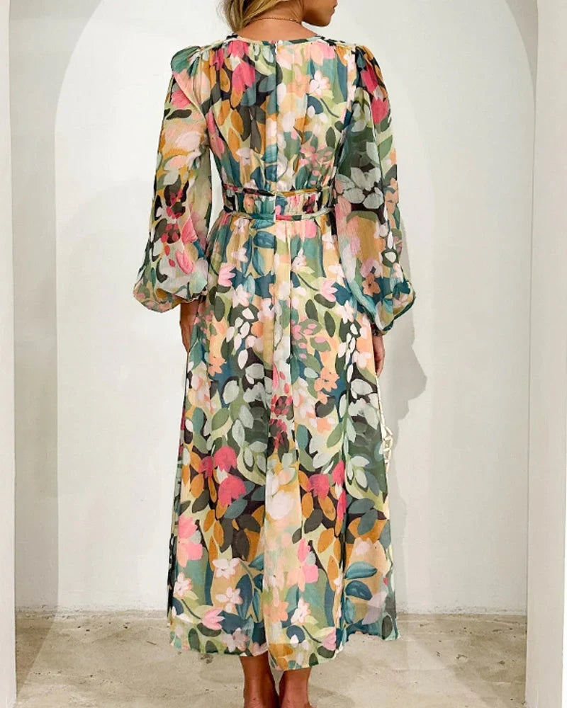 Rosea Boho Maxi Dress