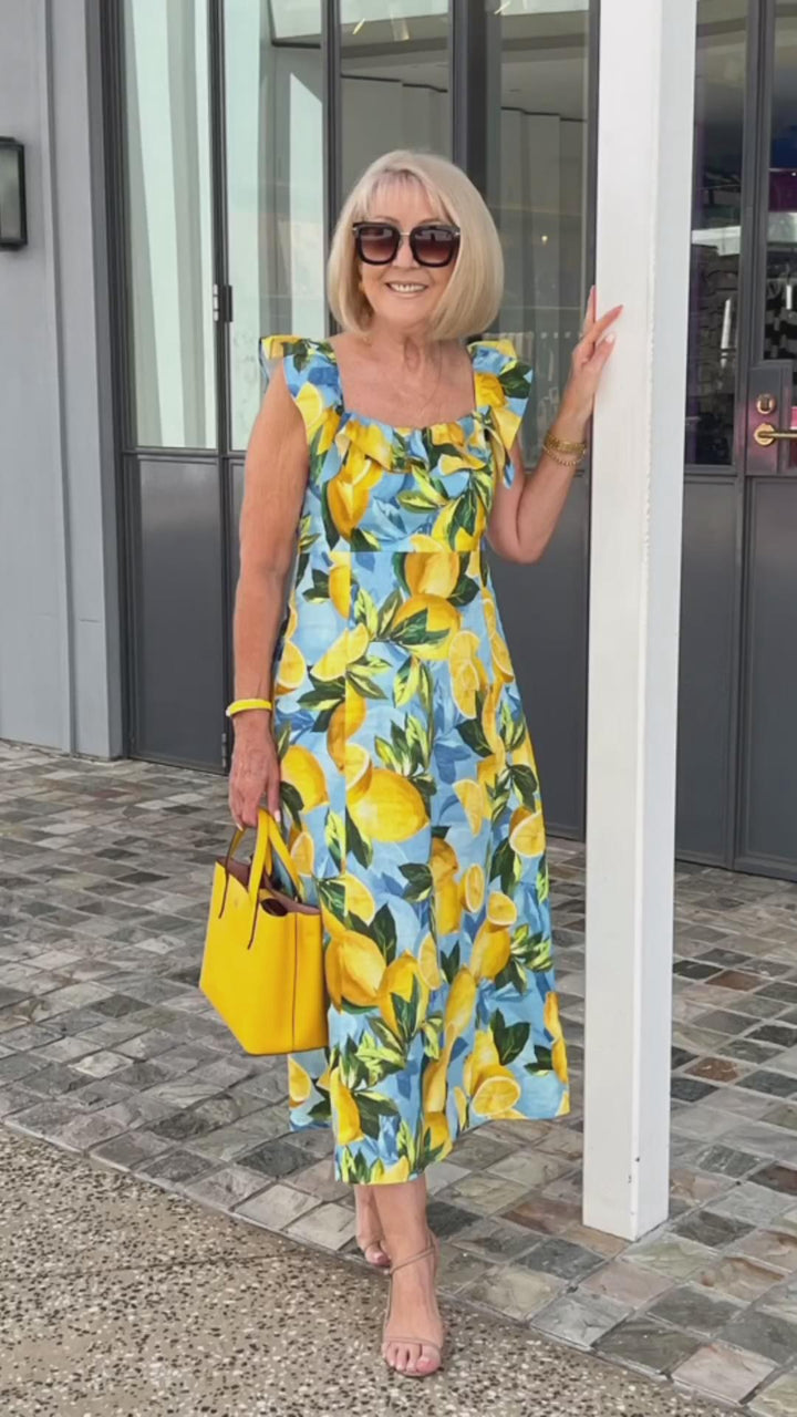 Sun and Lemon Dress 🍋