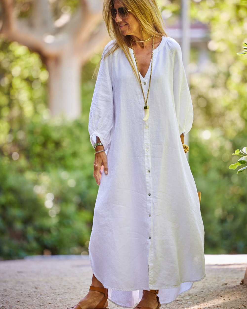 Lena | Lovely lightweight linen dress