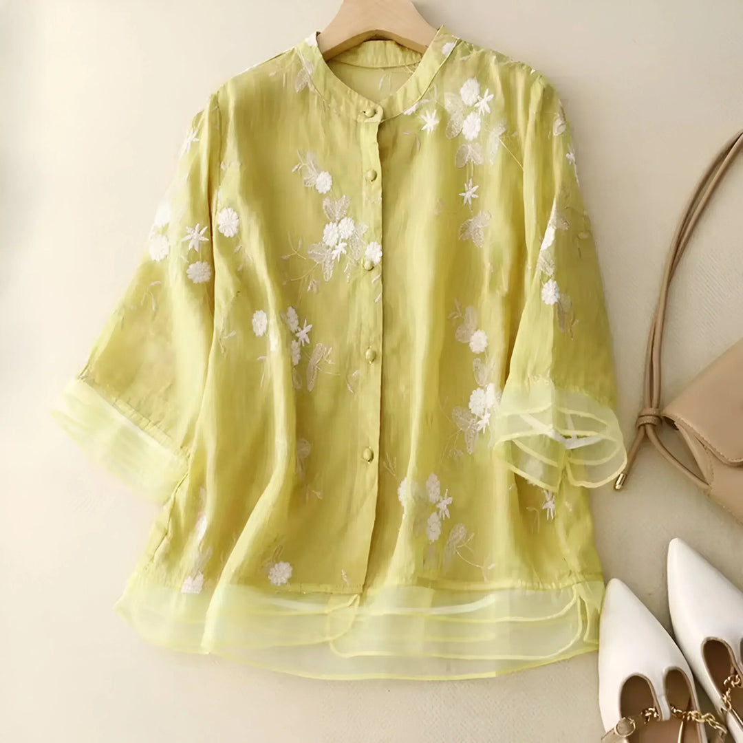Madeline | Lightweight cotton blouse