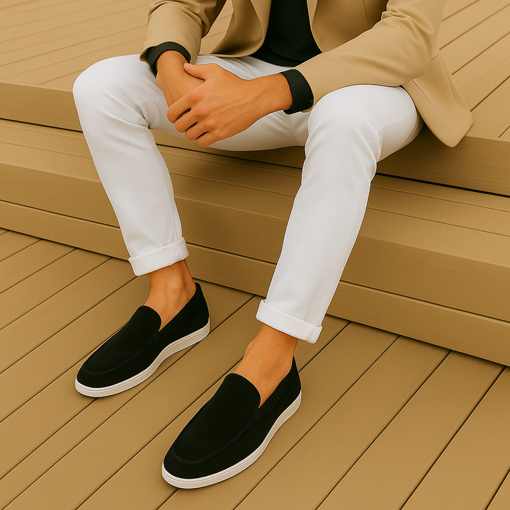 Elegant suede shoes for men