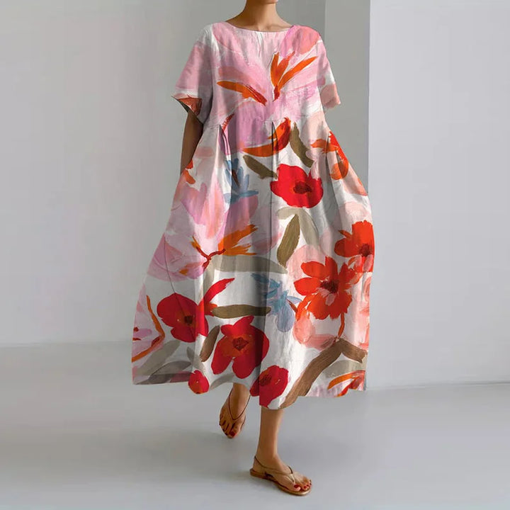 Elegant floral dress
