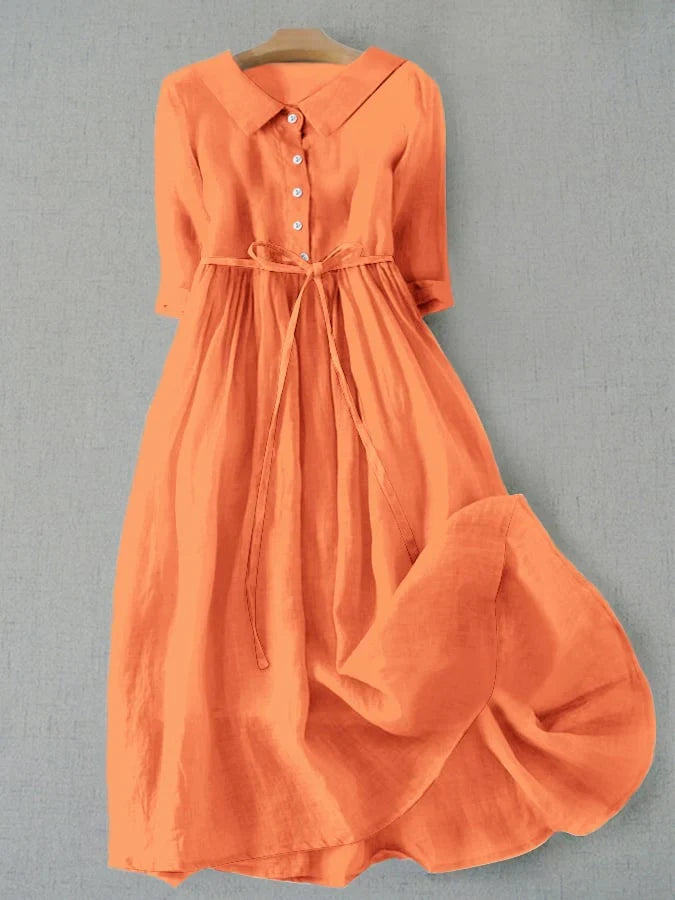 Elegant Cotton Dress