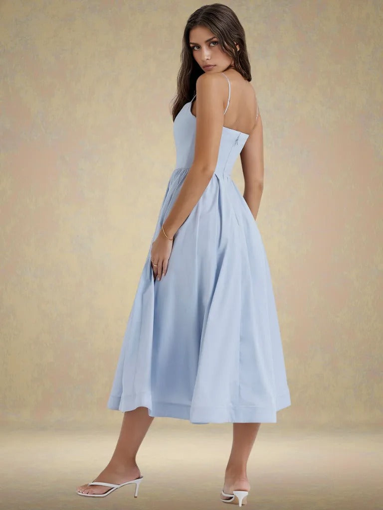 Elara Bloom Midi Dress