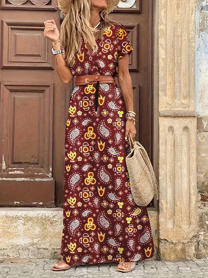 Summer - Floral Maxi Dress for Women