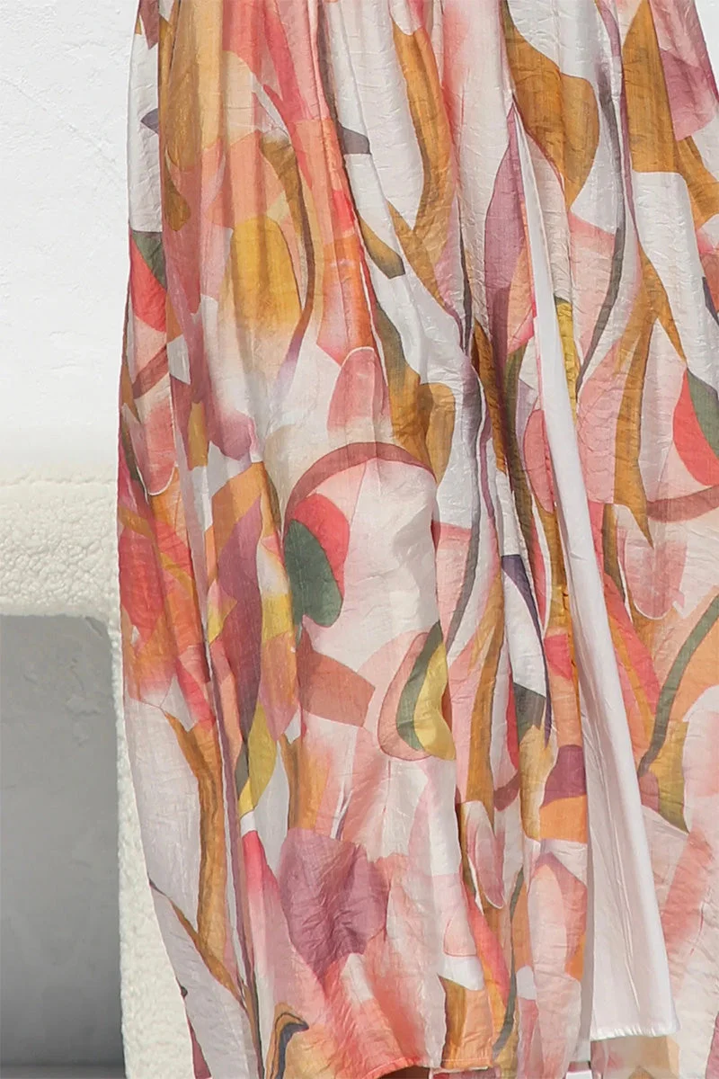 Rosea Walk Dress with Prints