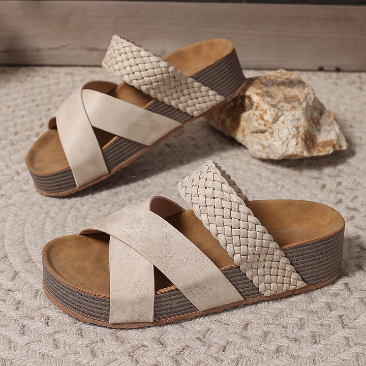 Martine | Leather sandals made of high-quality material
