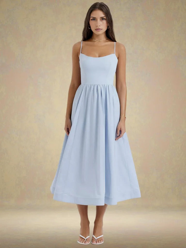 Elara Bloom Midi Dress