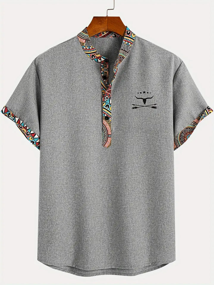 Angel | Elegant short-sleeved shirt