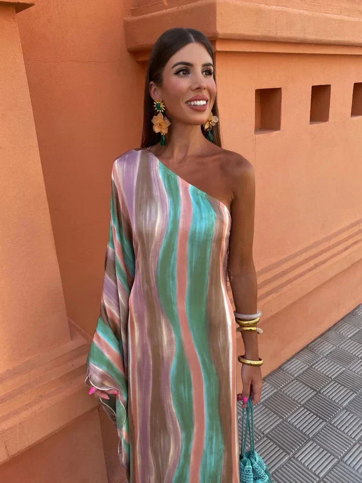 Lily   | Asymmetrical Maxi Dress