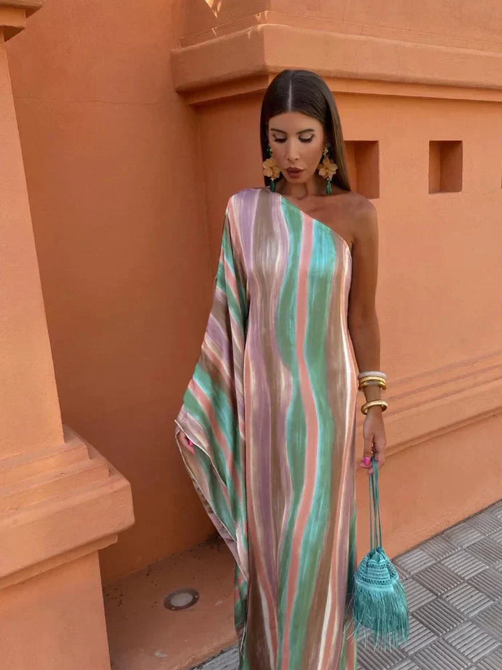Lily   | Asymmetrical Maxi Dress